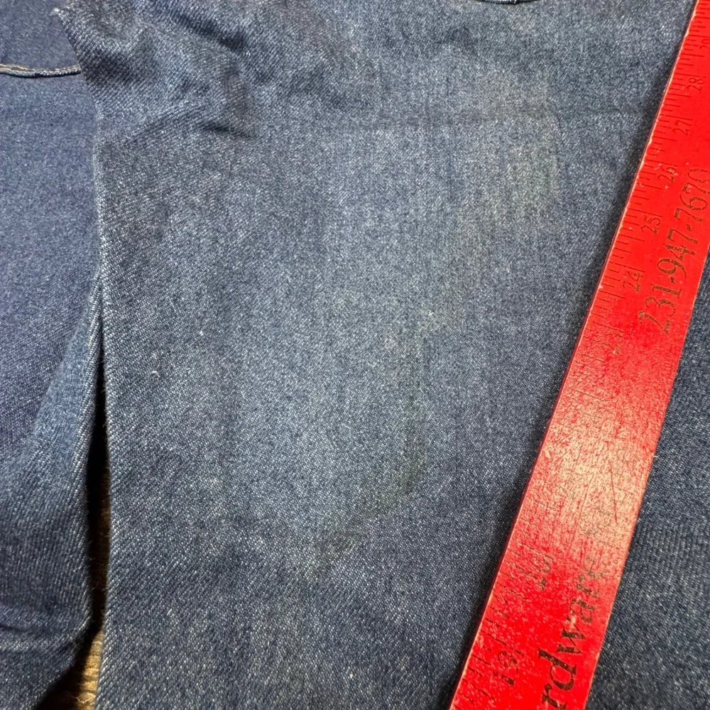 READ Levi Strauss‎ Co 505 Mens Jeans 38x30 Blue Denim Straight Leg Made USA